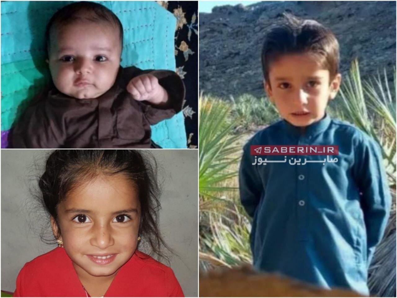 تصاویر تلخ ۴ کودک کشته شده در حمله موشکی پاکستان به ایران | اسامی این کودکان اعلام شد