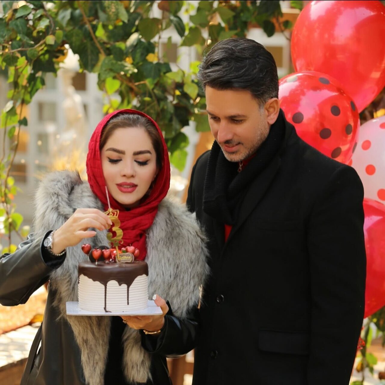 تصاویر | عکس‌های عاشقانه از سومین سالگرد ازدواج مجری زن معروف تلویزیون