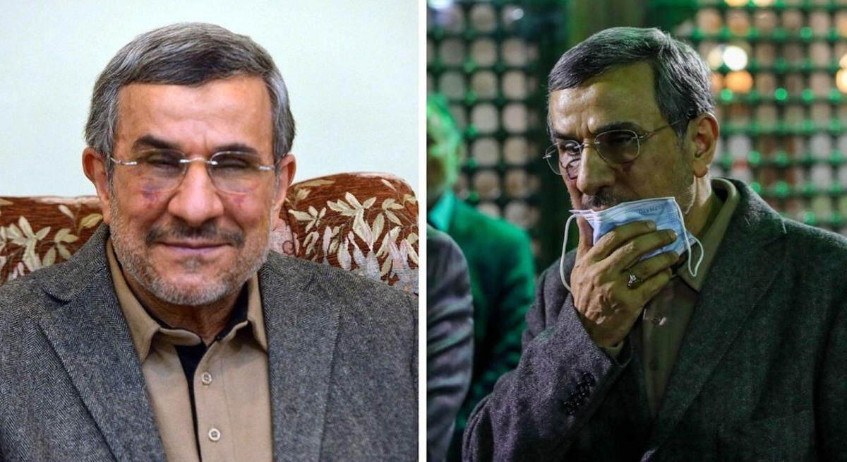 تصویر جدید احمدی نژاد با کاپشن براق بعد از جنجال کبودی زیر چشم ؛ این بار در یک مراسم مهم | چهره مطرحی که کنار احمدی نژاد نشست