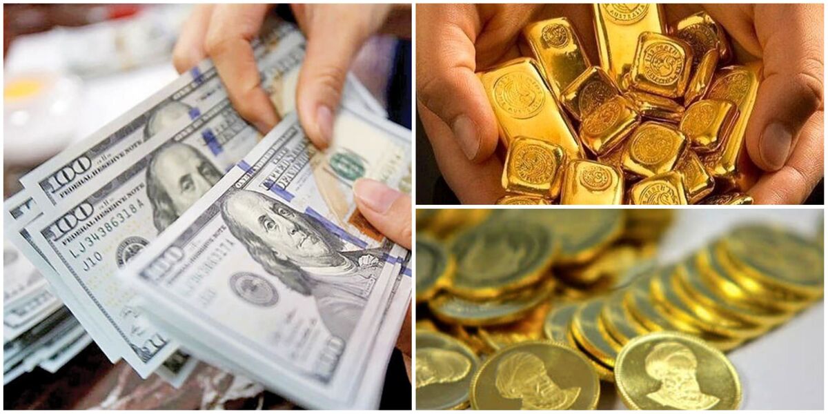 طلا و دلار دوباره گران شدند ؛ جدیدترین قیمت دلار، سکه و طلا در ۲۵ بهمن‌ ماه | هر گرم طلای ۱۸ عیار چند شد؟