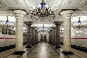 تصاویر ایستگاه مترو سن پترزبورگ در روسیه ؛  لوکس‌ترین ایستگاه‌ مترو در جهان را ببینید