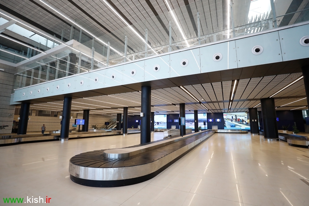 تصاویر فرودگاه جدید کیش ؛ مدرن‌ترین فرودگاه کشور را ببینید | همه پروازها به فرودگاه جدید کیش منتقل شدند