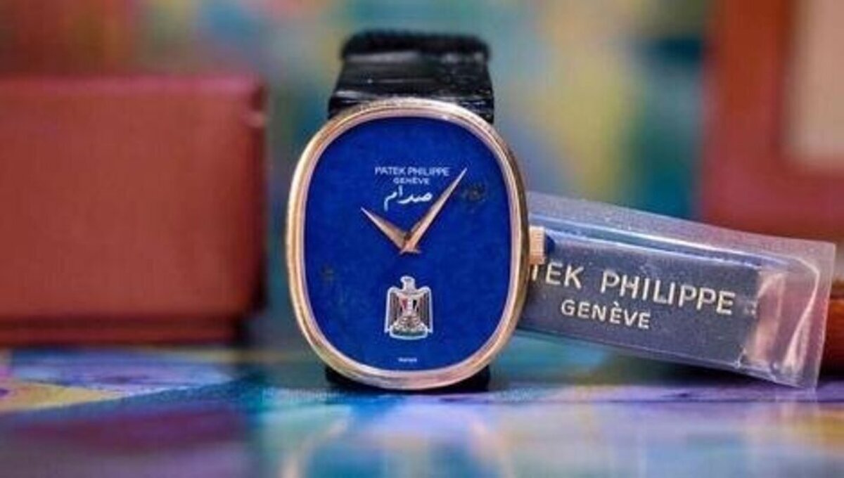 تصاویر ساعت مچی صدام ؛ خاص ترین و گران‌‌ترین ساعت سوئیسی جهان را ببینید