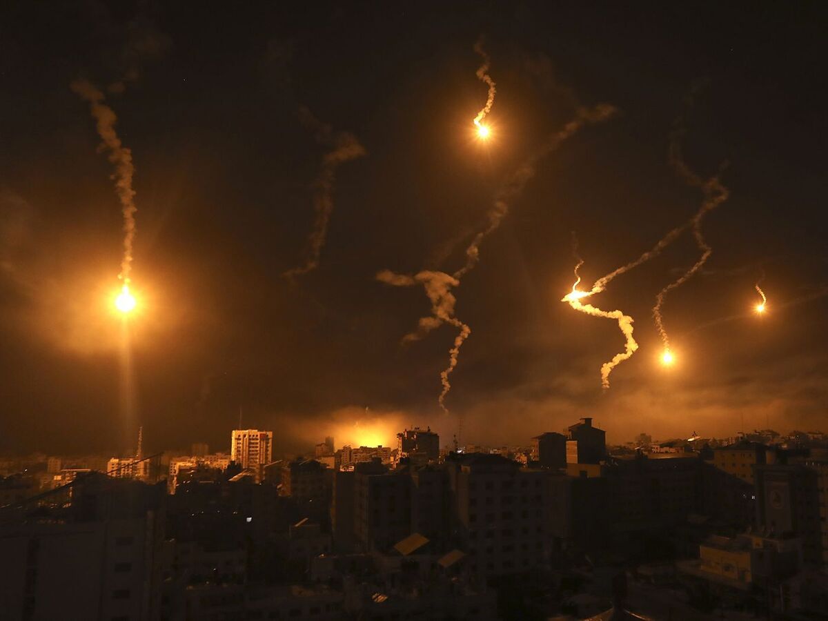 واضح‌ترین تصاویر اصابت موشک‌های سپاه به اهداف‌ در اسرائیل + ویدئو