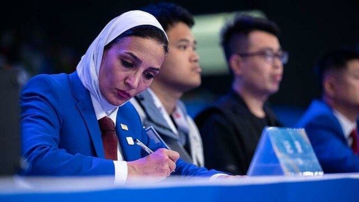 حضور اولین داور زن تکواندوی ایران در المپیک | تصویر خاص از معصومه باقری را ببینید