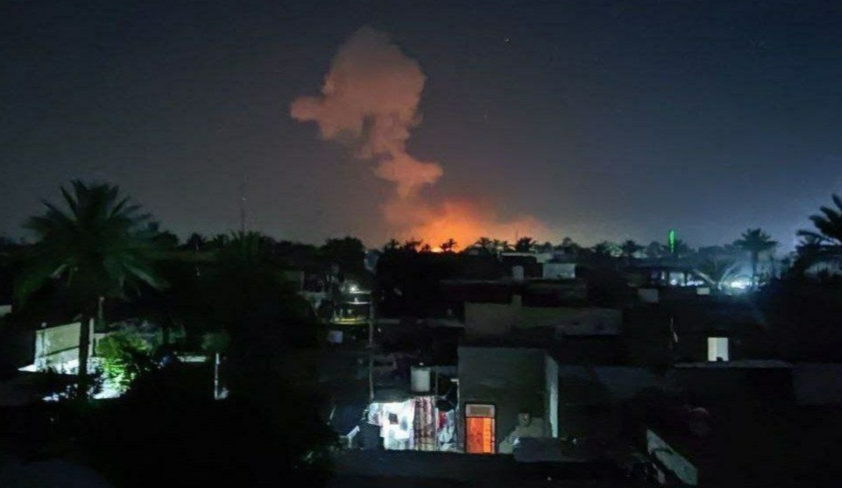 تصاویر بمباران پایگاه نظامی کالسو + ویدئو | آمریکا پایگاه حشد الشعبی‌ها را بمباران کرد