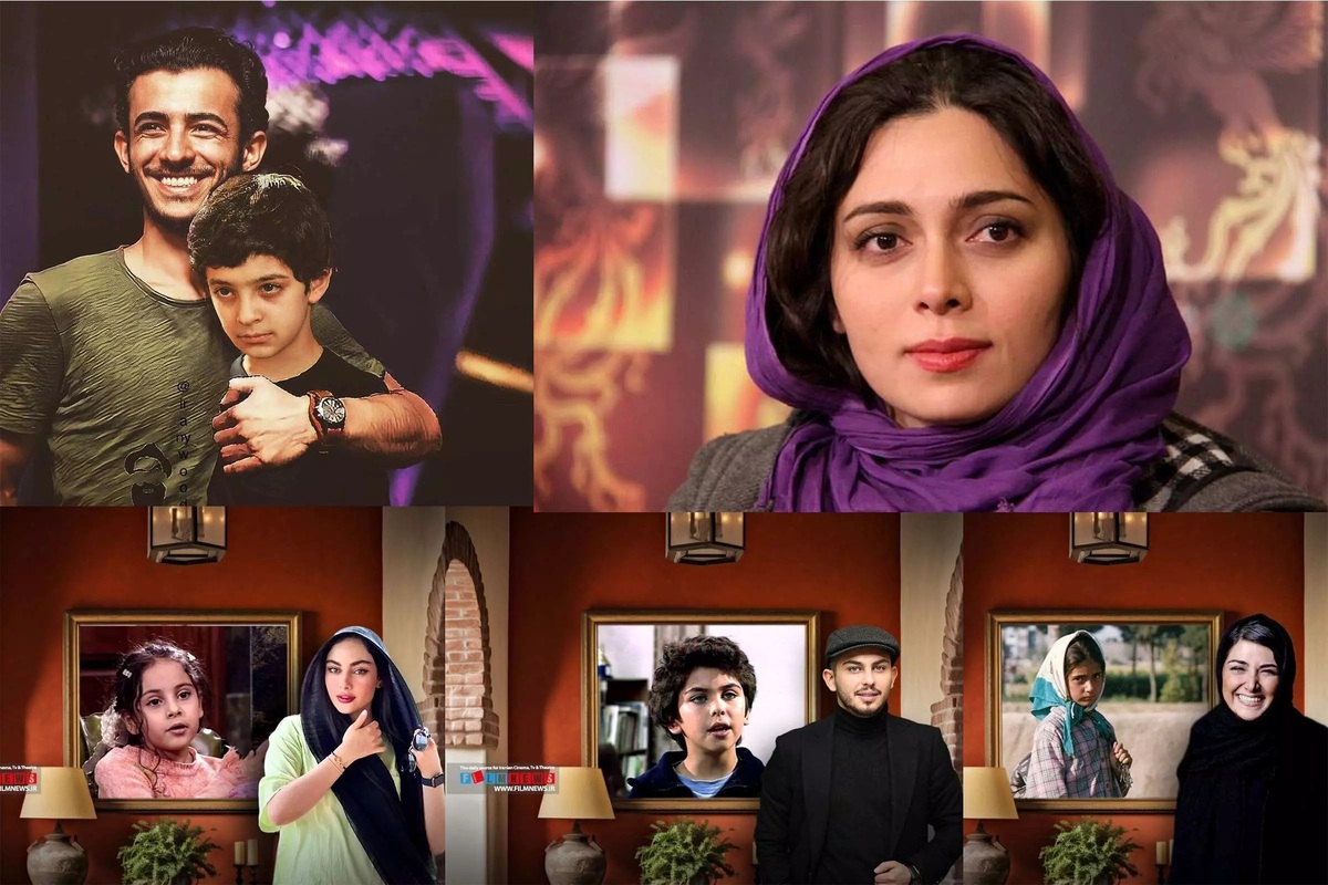 تصاویر بازیگران زن و مرد ایران که از کودکی به شهرت رسیدند + ویدئو
