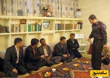 تصاویر نماز جماعت پشت سر محمود احمدی‌نژاد در یک عروسی! + ازدواج دو آقازاده که جنجالی شد!