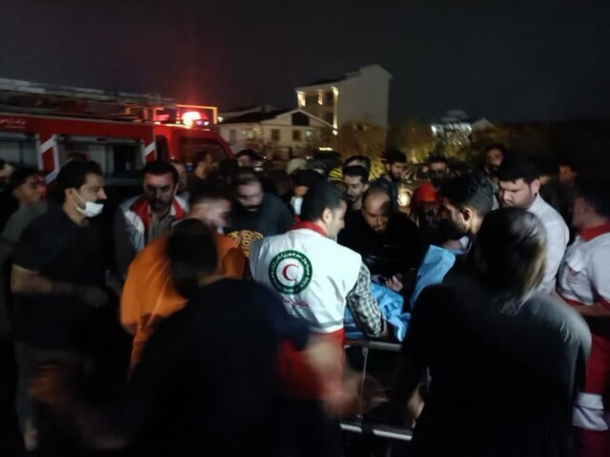 آتش سوزی مرگبار در بیمارستان قائم رشت + ویدئو | ۹ بیمار کشته شدند! | انتقال بیماران به بیمارستان‌های دولتی و خصوصی